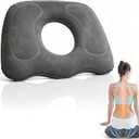 Inflatable Seat Cushion for Air Travel & Travel, Donut Pillow for Bed Sores - Pressure Relief Inflatable Cushion, Portable for Airplane, Car, Office & Home, Ideal for Comfort & Bed Sore Prevention