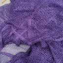 Sexy Swimwear Cover Ups for Women Summer Vacation Scoop Neck Crochet Bikini Swimsuit Split Bathing Suit (Purple, XL)