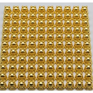 120-Piece Bulk Miniature Golden Frog Figurines – 1cm Mini Lucky Frog Statues for Crafts, DIY Decor, and Party Favors
