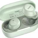 TOZO A1 Wireless Earbuds Bluetooth 5.3 Light Weight in Ear IPX5 Waterproof Headphones 2 Mic for AI Calls, Immersive Premium Sound Bass Headset with Charging Case, 32 Presets EQ Customization via App (Small, Green)