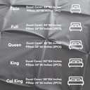 Nestl Dark Grey Duvet Cover King Size - Soft Double Brushed Duvet Set with Button Closure & Corner Ties, 3 Piece Luxurious Pinch Pleated Duvet Cover Set 104x90 Inches with 2 Pillow Shams