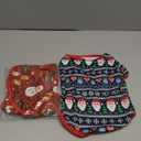 HYLYUN Dog Christmas Shirt 2 Packs - Christmas Pet Shirt Soft Breathable Puppy Shirts Printed Pet Clothing for Small Dogs and Cats, L