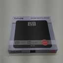 Taylor Digital Scales, 400 LB Capacity, Carbon Fiber Anti-slip Mat, 11.8 x 11.8 Inches, Black