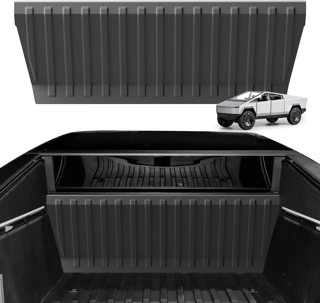 SMABEE Fit for Tesla Cybertruck Trunk Front Protector Mat All Weather Rear Frunk Protective Pad for 2023 2024 2025 2026 Cybertruck Accessories Interior TPE Waterproof Anti Friction Liner