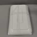 DELLING Large Serving Platter Set 16/14/12inch Large Serving Tray - Rectangular White Serving Trays for Party, Turkey Platter Set of 3, Dinner Parties