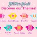 Glitter Girls  14-Inch Doll Accessories  Creative Art Kit Chalkboard Easel Accessory Set  3 Years and Up