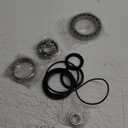 Rear Differential Bearing & Seal KIT Compatible with Yamaha Bear Tracker Big Bear Bruin Grizzly Wolverine Kodiak 250 350 400 450