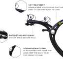 Saris Bones Car Trunk Bicycle Rack Carrier, Mounts 2 Bikes, Black - Durable, Rust-Free, Anti-Sway Straps, Fits Most Vehicles, Made in USA, Arc-Based Design, 100% Recyclable Materials