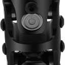 3/4" Round X 3/4" Round Double Steering Shaft Universal U Joint Coupling Black