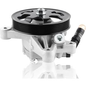 96-665 Power Steering Pump Fit for Honda Odyssey 2011-2017, for Honda Pilot 2012-2015, for Honda Ridgeline 2012-2014 Automotive Replacement Power Steering Pumps with Pulley 56110RN0A51 21-534