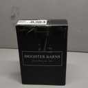 Amber Glass Hand and Dish Soap Dispenser Set by Brighter Barns - Kitchen Soap Dispenser Set with Tray - Bamboo Pump Bottles for Kitchen Sink - Modern Home Decor, Neutral Decor for Airbnb, Gift (Amber)