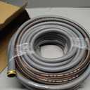 100FT Garden Hose, 1/2" Non-Expandable Lightweight Hybrid Water Hose with Solid Brass Fittings, Flexible & Tangle Resistant Hose, Leak Resistant for Backyard, Garden, Car Washing and Outdoor Use