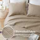 Madison Park King Quilt Set - Damask Coverlet Set for King Size Bed, Cottage Oversized Quilt Set, Scallop Edge, All Season, Pre-washed Cotton-Filled Quilt, Tuscany, Khaki 3 Piece
