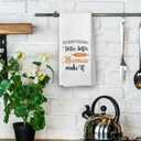 2 x Meemaw Gifts Kitchen Towels - Grandmother Mom Dish Towels, Grandma Birthday Gifts from Grandkids Decorative Absorbent Dishcloths Hand Towel for Kitchen Decor 16x24 Inches