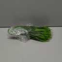 alyptus Artificial Grass Outdoor 12 Bundles Fake Plants Outside Green Onion Faux Greenery Shrubs for Front Porch Planters Pot Décor for Outdoors (Grass)