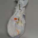 Linmaya Water Bottle Carrier Bag for Stanley Cup 40/30oz with Phone Holder Pockets,Neoprene Water Bottle Cross-body Bag with Adjustable Shoulder & Hand Strap Stanley Cup Accessories (Creamy White)