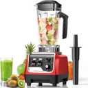 Smoothie Blender, Powerful Blenders for Kitchen with 1800-Watt Motor, 70 Oz Large Capacity and BPA-Free Containers, Countertop Blender for Smoothies, Ice Crushing & Frozen Drinks, Red