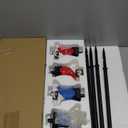 Retisee 4 Pack Solar Christmas Jesus Decoration Outdoor Solar Christmas Jesus Pathway Lights Waterproof Xmas Stake Lights Holiday Garden Decoration Christian Outdoor Decor for Yard Garden Patio Porch