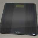 Taylor Glass Textured Paint Herringbone Design Digital Bathroom Scale, Gray, 5273274