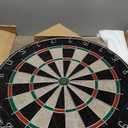 Sisal Dart Board Cabinet Sets, Decorative Dart Boards for Adults [6*Steel Darts] - Wooden Dartboard Cabinet with Integrated Scoreboard for Family Game Rooms - Retro Case