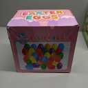 [ 6 Surprise Golden Eggs ] 100 Pack Prefilled Easter Eggs with Assorted Toys Inside, 100 Plastic Easter Eggs Fillers with Toys, Pre-filled Easter Egg Hunt Stuffed, Easter Basket Stuffers
