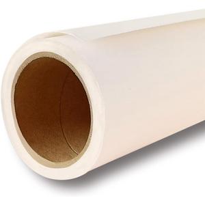 Yizhily Seamless Paper Background for Photography Photo Studio Backdrop Roll (53" x16.4', Ivorine)