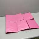 3 Ring Binders, Standard Round Ring Binder Fit Letter Size Paper, Presentation 1-Inch Binders, 6-Pack, Pink