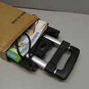 Folding Hand Truck Aluminum Trolley,Small Dolly, Foldable Hand Cart Collapsible 2 Wheel Luggage Trolley Dolly Expandable Large Chassis Foldable into Backpack