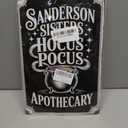 Stay for a Spell the Witches Inn Metal Sign for Bed and Breakfasts Halloween Inns Haunted Hotels Themed Lodgings Halloween Parties Restaurants Homes and Shops 8x12 Inch (oiu-51)