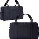 The FTL Lite Mens Gym to Office Bag - 17L Briefcase Gym Bag Hybrid with Shoe Compartment & 16" Laptop Sleeve - Executive Daily Carry & Overnight Duffel for Athletic Business Pros - Kenmare Black, Medium