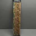 Ribbli 4 Rolls Christmas Wrapping Paper Vintage Kraft Wrapping Paper, 30 x 120 inch(10ft) Per Roll, 100 Sq Ft Total, Brown Kraft Paper with Winter Elements Pattern Snowflake/Tree/Reindeer/Bird