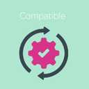 Litter Box Waste Drawer Liners Roll Refill, Compatible with Litter Genie and Litter Genie Plus, with 60 Bags