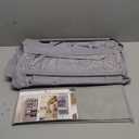 FENTEC 1 Pack Over The Door Shoe Organizer,68" Exlarge Deep Pockets Hanging Shoe Organizers, 8 Shelves Shoe Rack for Closet, Shoe Holder for Boots,Over Door Organizer in Home, RV, Dorm, Grey