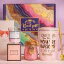 Valentines Birthday Pamper Gifts for Women, Inspirational Thank You Gifts for Her, Relaxation Spa Bath Set Hamper Gift for Sister Mum Wife Friend, Unique Gift Box Coffee Mug Scented Candle Bath Salts