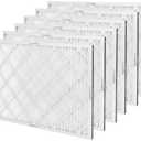 Amazon Basics 20x30x1 Air Filter 6-Pack, MERV 11 AC Furnace Filters, Removes Dust, Pet, Allergy Control, Electrostatic, Removes Lint and Pollen (Actual Size: 19.75" x 29.75" x 0.75")