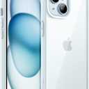 5 x JETech Case for iPhone 15 6.1-Inch, Shockproof Phone Bumper Cover, Solid Color Matte TPU Frame, Anti-Scratch Clear Back (Blue)