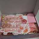 Hysilla 95th Birthday Party Decorations for Women Including Sash Women, Crown, Cake Topper, Balloons, Pin and Candle Set, Rose Gold