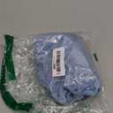 Newborn Baby Girl Clothes Ruffle Sleeve Solid Smocked Bubble Romper Jumpsuit Bow Headband Cute Summer Clothes (Blue, 3-6 Months)