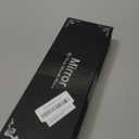 ZIMISI Bling Car Rear View Mirror, 10.51 Inch HD Glass Wide Angle Rearview Mirrors, Clip-on Crystal Diamond Panoramic Rear View Mirror Accessories, Bling Car Decorations for Women (Purple)