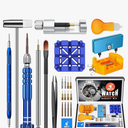 JOREST Watch Repair Kit for Battery Replacement & Link Removal, Resizing &Opener, Watch Repair and Cleaning Screwdriver Set, Wrench Back Remover, Spring Bar Tool