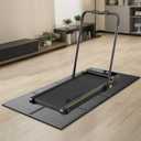 Foldable Treadmill Mat,Treadmill Mat for Carpet &Hardwood Floors Mat for Under Walking Pad on Carpet, Hardwood Floors Protectior, Non-Slip, Waterproof, Noise Shock Absorption