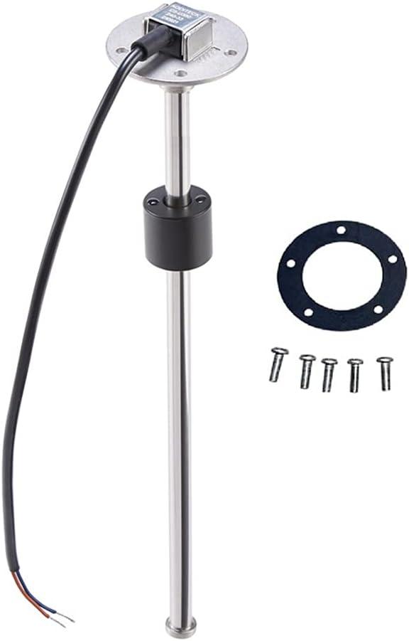 Marine Fuel Sending Unit for Boat Truck Car Vehicle Fuel Tank Sending Unit Fuel Level Sending Unit Gas Water Tank Sender Fuel Gauge Sending Unit Fuel Water Level Sensor 0-190 ohms 6"