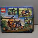 LEGO City Jungle Explorer Helicopter Toy at Base Camp - Kids Toy Adventure Building Set for Boys & Girls, Ages 8+ - with 5 Minifigures & Gorilla Figures - Gift Ideas for Birthdays - 60437