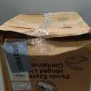 BHZ King Size Pillows Set of 4 Feather Down Hotel My King Pillows Bed Goose Pillow Luxury 4 Pack Pillow for Sleeping Side Sleepers Soft Support Gifts (White)