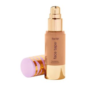 tarte face tape foundation  Full-Coverage 12hr Waterproof Makeup, Hydrating & Smoothing with a Natural Matte Finish for Transfer-Proof Comfortable Long-Wear Foundation, Vegan & Cruelty-Free