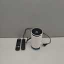 Projector with WiFi and Bluetooth, Mini Projector, 4K 1080P Support Portable Wireless Movie Projectors 220 Rotatable 130'' Screen Auto Keystone Compatible with HDMI/iPhone/TV Stick for Bedroom Indoor