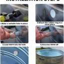 Pool Threaded Strainer Connector Nut Washer Kit 10744 10256 10255 for Intex Above Ground Swimming Pool Hose Connector Replacement Part (10744 x1,10256 x1,10255 x1)