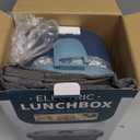 Electric Lunch Box Food Heater 80W Heated Lunch Box for Adults 12V 24V 110V 220V Portable Food Warmer LunchBox Lonchera Elctrica Porttil for Car Truck Work Driver Valentine's Gift for Men Women (Blue)