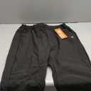 wantdo Men's Fleece Lined Hiking Pants Waterproof Insulated Winter Warm Softshell Ski Snow Outdoor Snowboard Pants (Medium, Black)