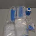 Cozy Essential Travel Vacuum Storage Bags with Portable Electric Pump, Vacuum Seal Space Saver Bags for Clothing and Luggage, Pack of 12 